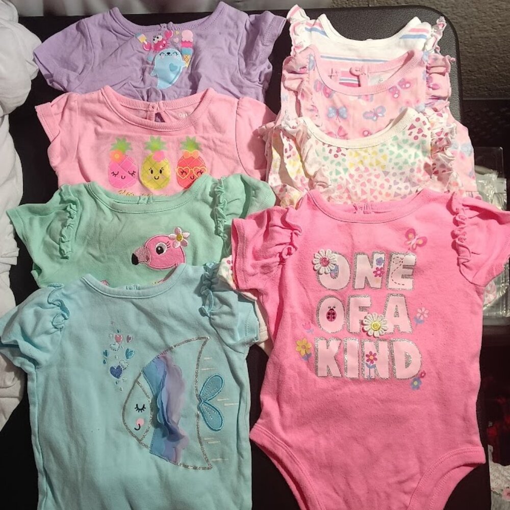 Garanimals 6-9M 1 piece Bundle 9 pieces Multi color